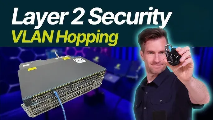 Le VLAN 1 représente une cible privilégiée pour des attaques comme le VLAN hopping. Cette attaque exploite la présence du VLAN 1 comme VLAN natif sur les trunks pour injecter du trafic malicieux.