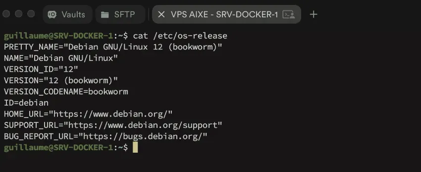 Identifier la distribution avec /etc/os-release