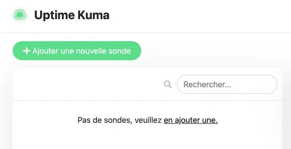 Créer vos premières sondes de surveillance