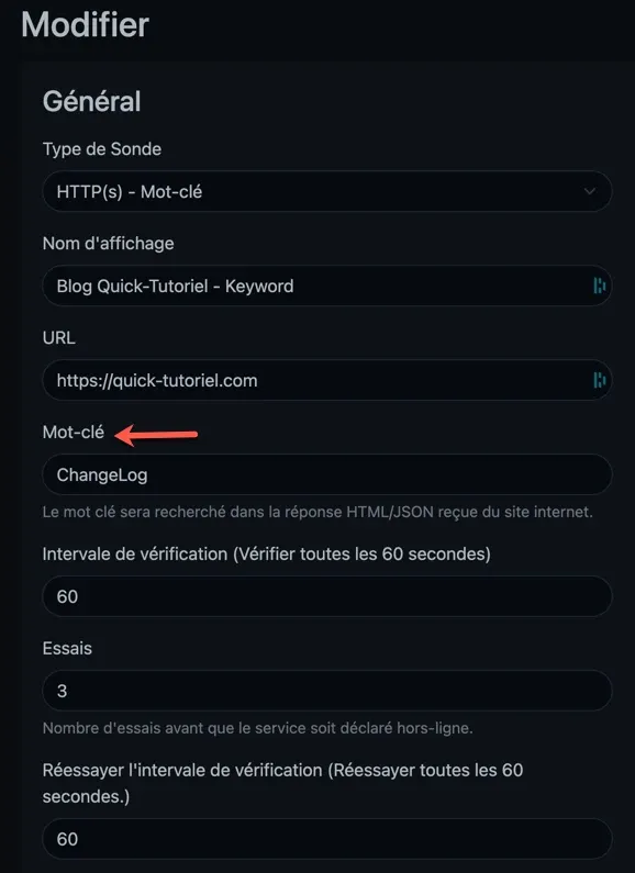 Détecter un piratage avec la sonde "HTTP(S) - Mot Clé"