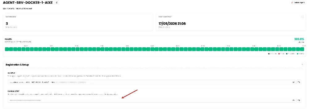 L'utilisation d'un agent est soumise à la création d'une EDGE KEY/