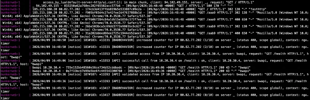 Pour vérifier que tout fonctionne bien ou pour comprendre une erreur, visualiser les logs des containers avec Docker