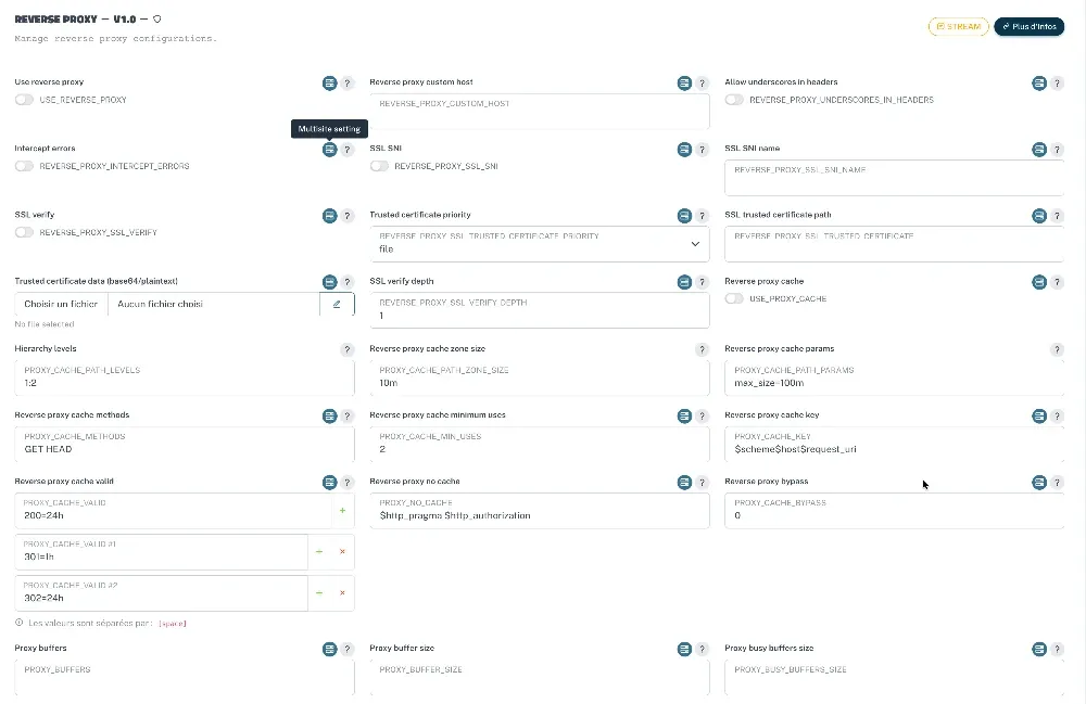 REVERSE_PROXY_INTERCEPT_ERRORS&nbsp;:&nbsp;false&nbsp;–&nbsp;Permet d'afficher l'erreur native du service